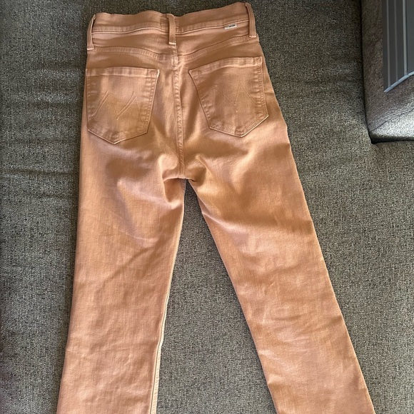 Mother The Tripper Toasted Nut Ankle Jeans Button Fly size 24 - Picture 2 of 12